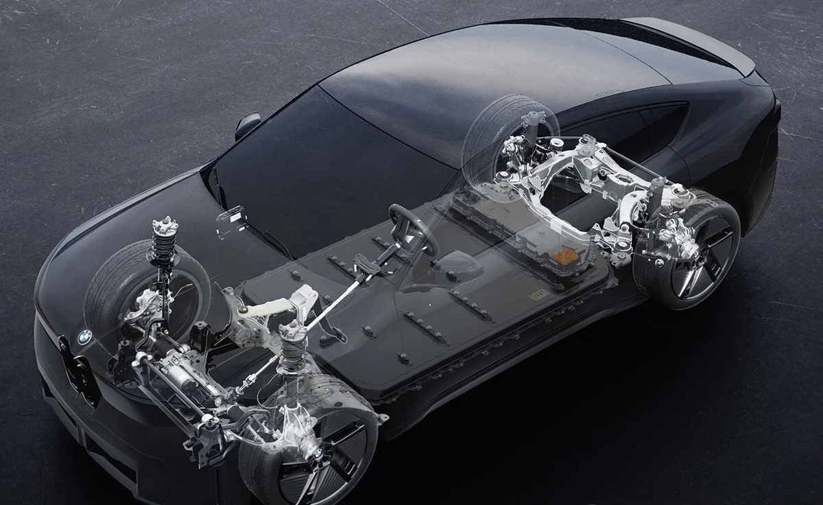 Arquitectura y detalles técnicos del BMW iX4 50 xDrive